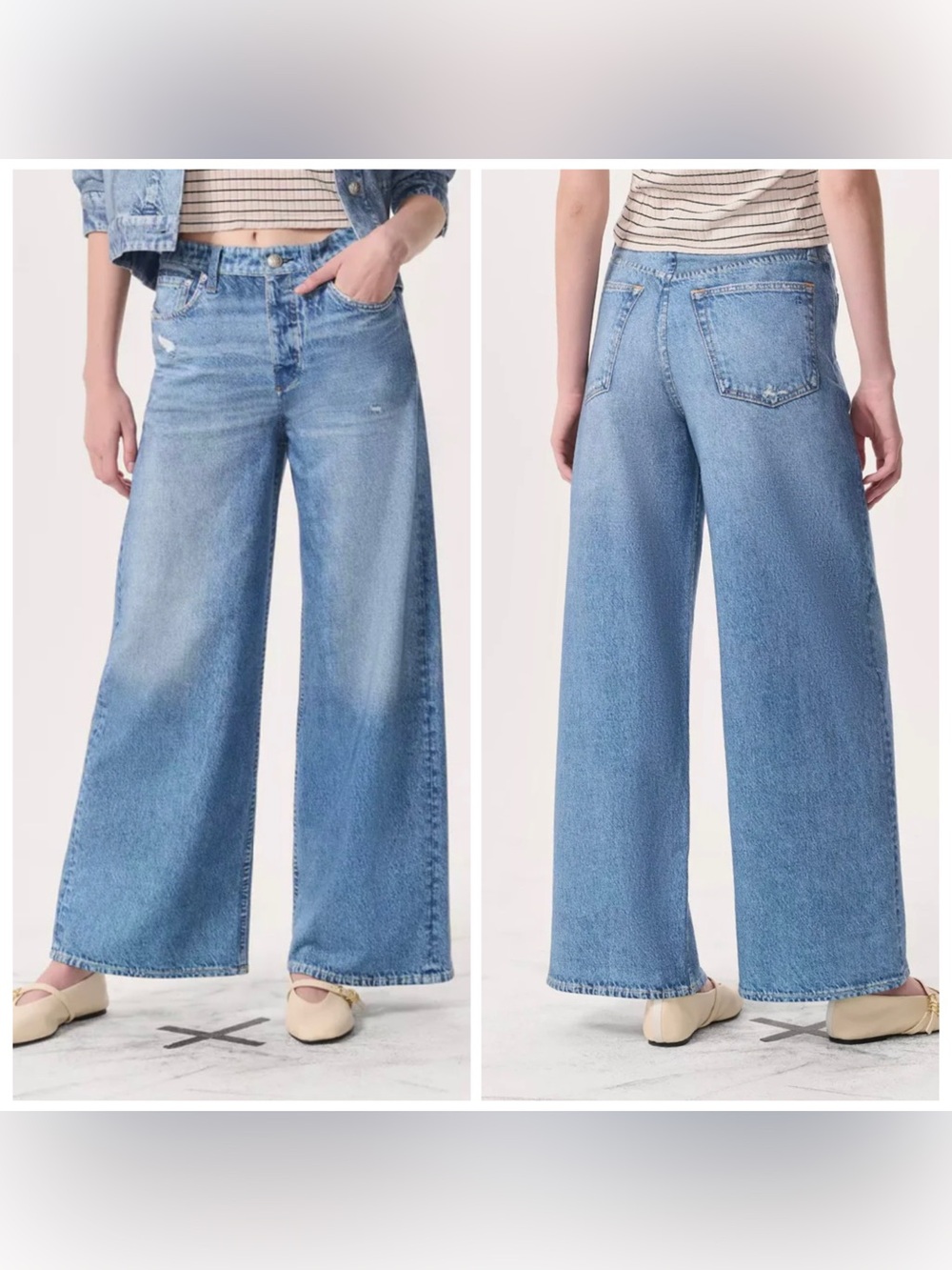 NWT Mila Rosabella Ella Pull-On Sweatpant Jeans Dark Blue Small — Soft Stretch